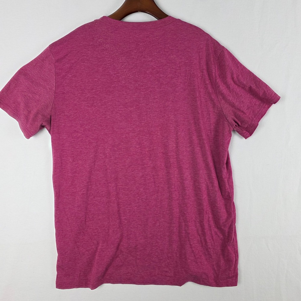 Two Fly Womens Large Heather Burgundy Howdy Rope Graphic T-Shirt Western Tee - Picture 6 of 7